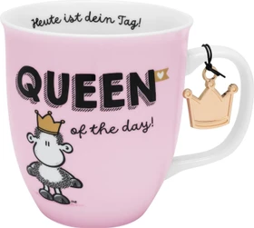 Sheepworld Kaffeebecher Queen of the day! 400ml