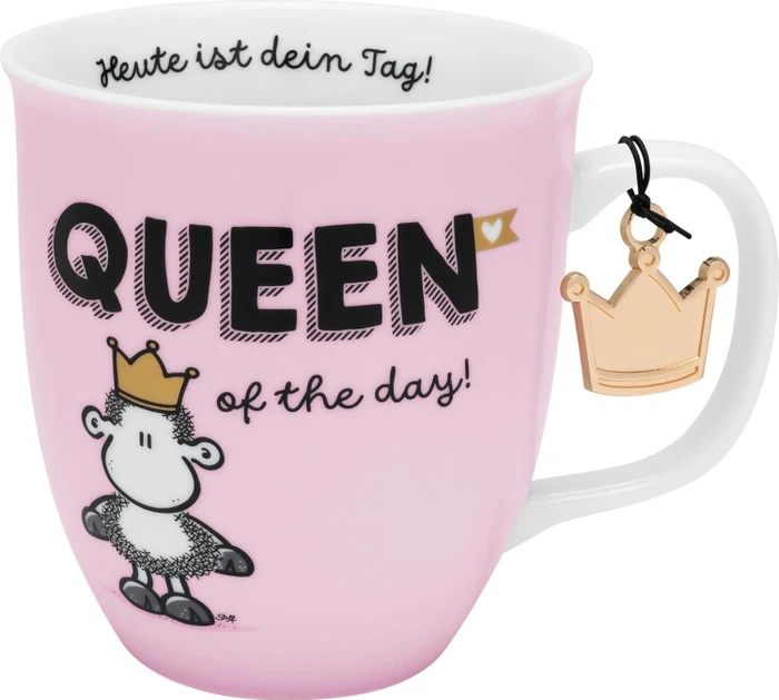 Sheepworld Kaffeebecher Queen of the day! 400ml