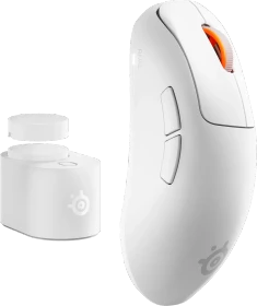 SteelSeries Rival Pro 8K Ultra Wideband Wireless, weiß, USB (62660)
