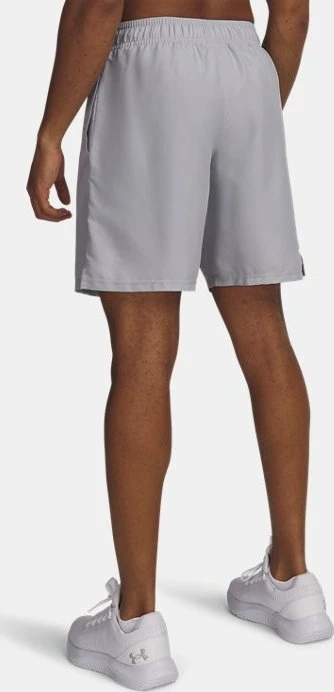 Under Armour Woven Wordmark Hose kurz mod gray/lumos lime (Herren)