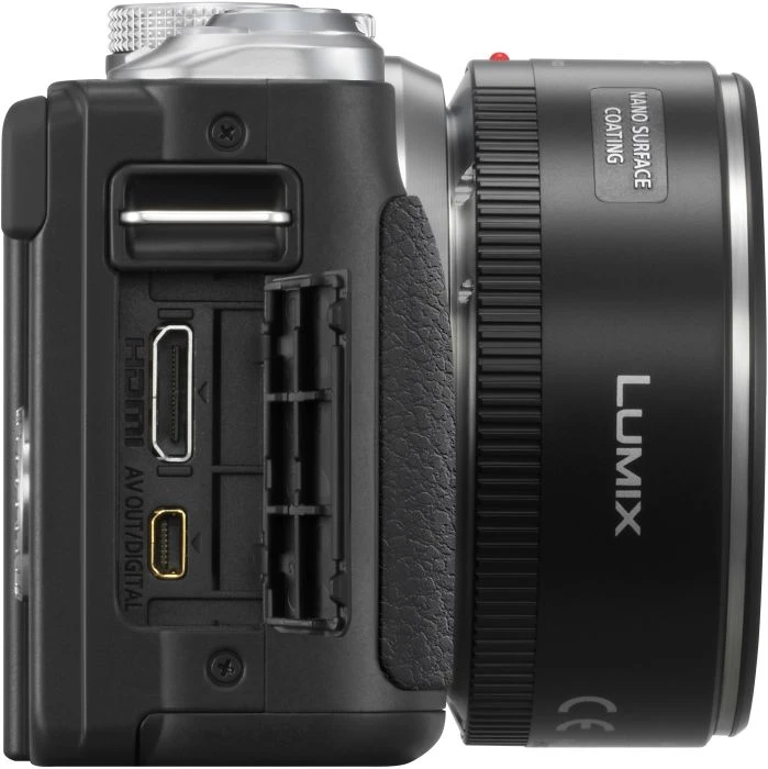 Panasonic Lumix DMC-GF6 schwarz mit Objektiv Lumix G X Vario PZ 14-42mm 3.5-5.6 ASPH OIS