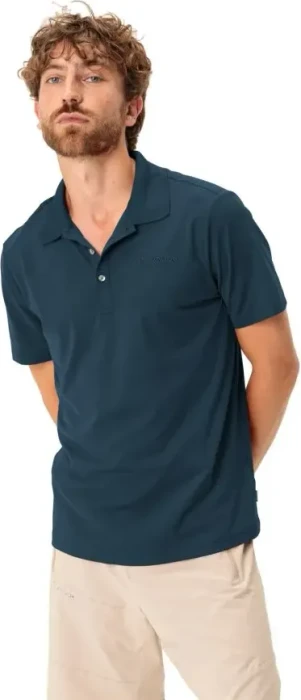 Vaude Essential Poloshirt kurzarm dark sea (Herren)
