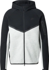 Nike Tech Fleece Windrunner Hoodie black/dark grey heather (Herren)