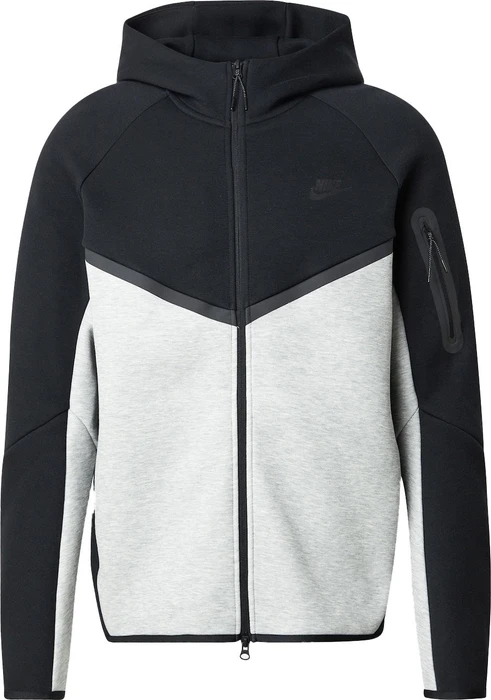 Nike Tech Fleece Windrunner Hoodie black/dark grey heather (Herren) (HV0949-011)