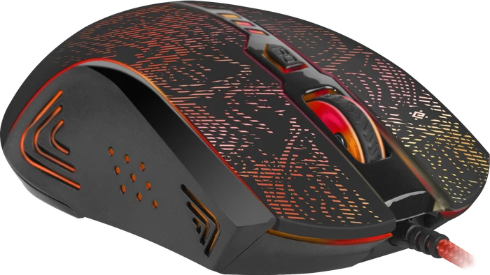 Defender OverLord GM-890 RGB Gaming Mouse schwarz, USB
