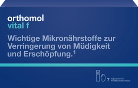 Orthomol vital f Trinkfläschchen + Kapseln, 7 Stück