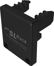 SL Rack Kunststoff-Endkappe RAIL 35 schwarz