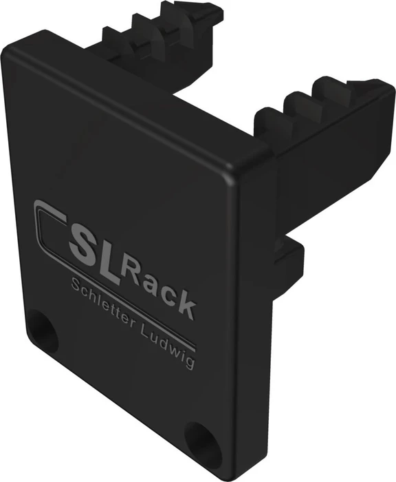 SL Rack Kunststoff-Endkappe RAIL 35 schwarz