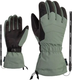 Ziener Kilata AS AW Skihandschuhe green mud (Damen)