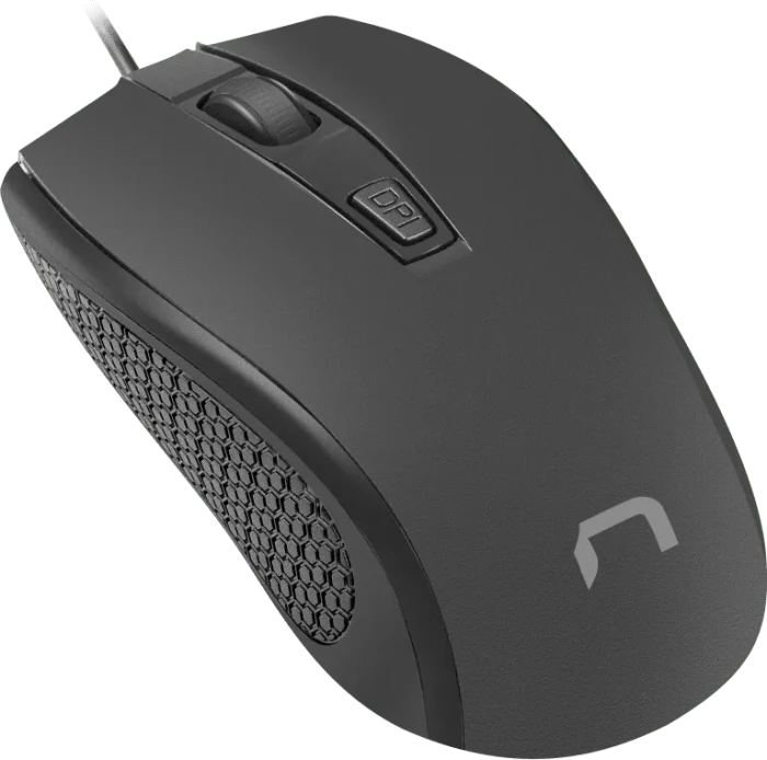 Natec Hoopoe 2 Wired Mouse schwarz, USB