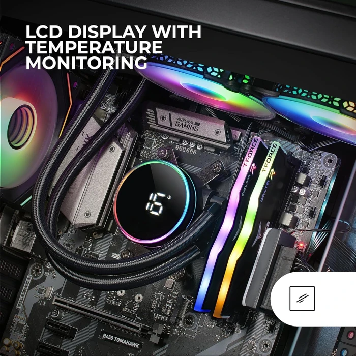 Mars Gaming ML-LCD240 schwarz