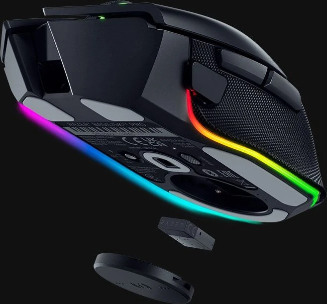 Razer Wireless Charging Puck, Maus-Lademodul, schwarz