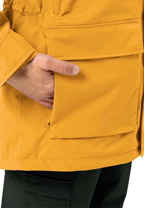 Jack Wolfskin Glacier Canyon Funktionsmantel mustard (Herren)
