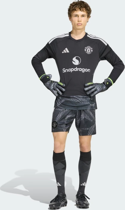 adidas Manchester United Auswärts 2026/2027 Torwarttrikot langarm schwarz (Herren)