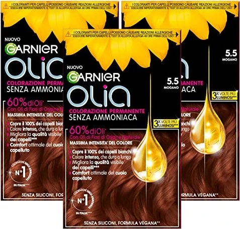 Garnier Olia Haarfarbe 5.5 haselnuss