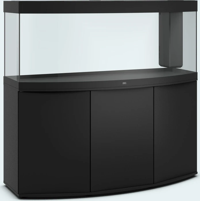 Juwel Vision 450 LED Aquarium-Set mit Unterschrank, schwarz/schwarz, 450l