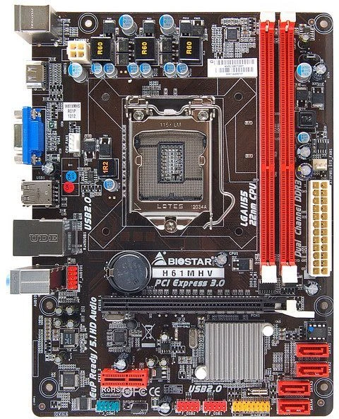 Biostar H61MHV (Intel 1155)