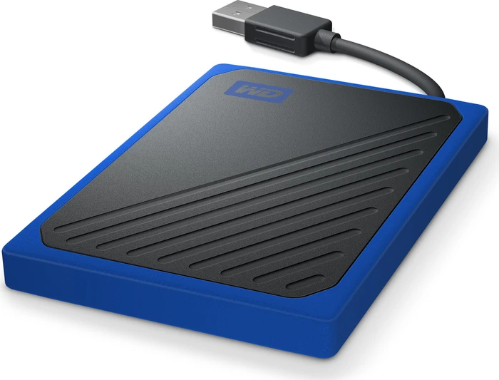 Western Digital WD My Passport Go blau 1TB, USB 3.0 Micro-B