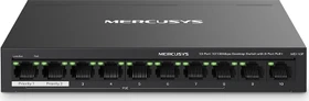 Mercusys Desktop Switch, 10x RJ-45, 65W PoE+ (MS110P)