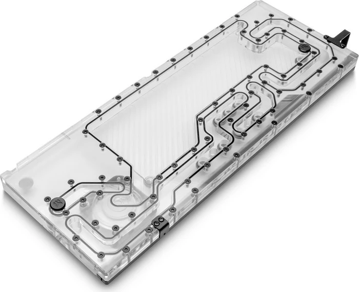 EK Water Blocks Quantum Line EK-Quantum Reflection² Fractal XL D5 PWM D-RGB, Verteilerplatte mit Pumpe, Acryl
