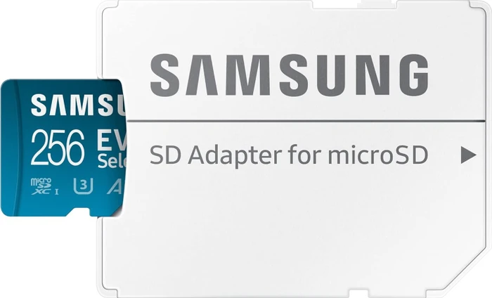 Samsung EVO Select R160 256GB Kit, UHS-I U3, A2, Class 10