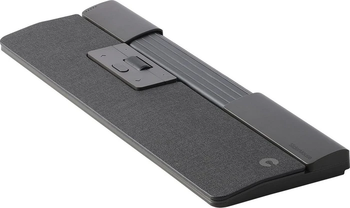 Contour Design SliderMouse Pro Wireless Slim Wrist, Stoff dunkelgrau, USB/Bluetooth