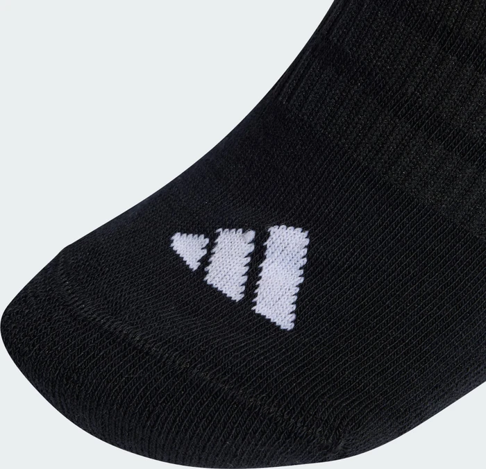 adidas Cushioned Low Cut Socken schwarz/weiß, 3 Paare