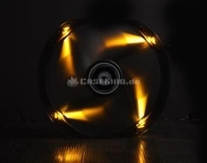 BitFenix Spectre LED schwarz/orange, 230mm