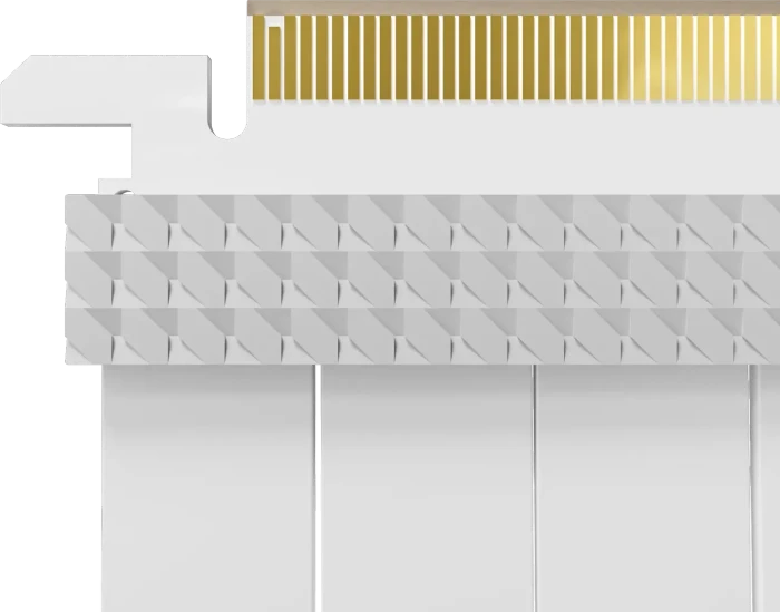 TRYX String Riser Cable, gewinkelt, PCIe 5.0, 200mm, schwarz
