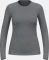 Odlo Natural Merino 200 Baselayer Funktionsshirt langarm odlo steel grey melange (Damen) Vorschaubild