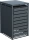 Westmann Kubus Mülltonnenbox 1x 240l anthrazit (WMJGBC212-A-1)