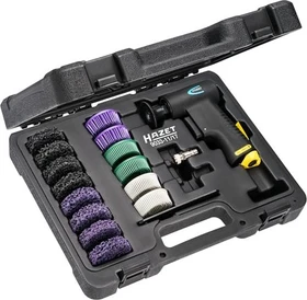 Hazet 9033-11/17 Druckluft-Bürstenschleifer inkl. Koffer
