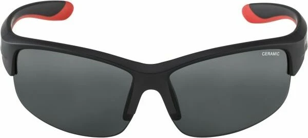Alpina Flexxy black-matt red/ceramic black (Junior)