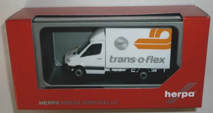 Herpa Mercedes-Benz Sprinter mit Kofferaufbau Trans-O-Flex