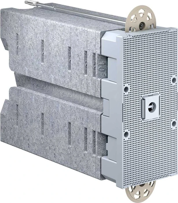 Kaiser Elektro System-Geräteträger 240 - 310 mm mit universeller Montageplatte