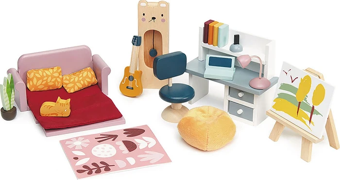 Tender Leaf Dolls World - Dolls House Study Furniture