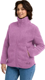 Jack Wolfskin High Curl Fleece Jacke vivid orchid (Damen)
