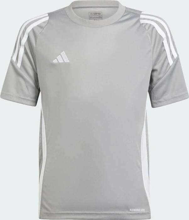 adidas Tiro 24 Trikot kurzarm team mid grey/white (Junior)