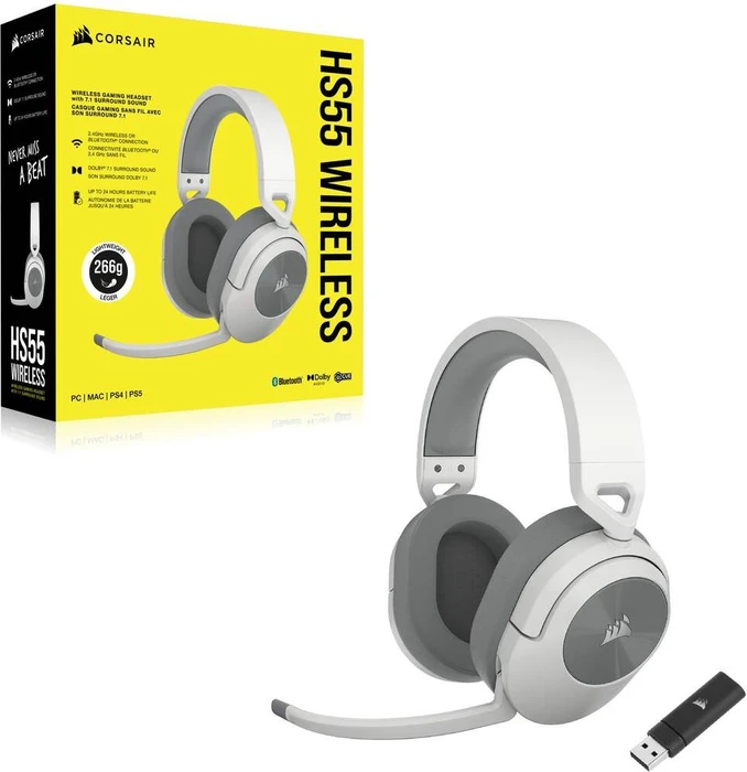 Corsair HS55 Wireless weiß