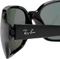 Ray-Ban RB4068 60mm schwarz/grün Vorschaubild