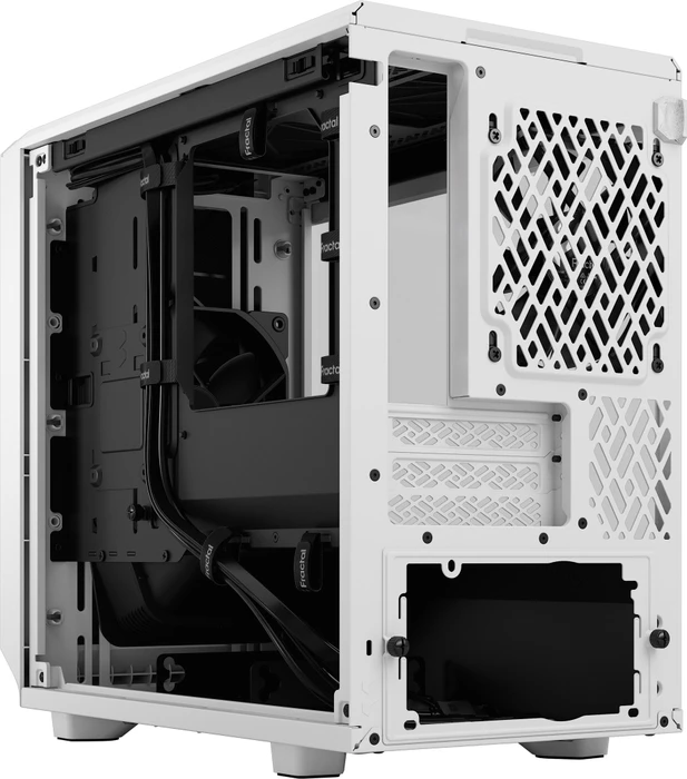 Fractal Design Meshify 2 Nano White TG Clear Tint, Glasfenster, Mini-ITX
