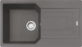 Franke Urban UBG 611-86 Einbau Becken reversibel mit Ablauffernbedienung steingrau