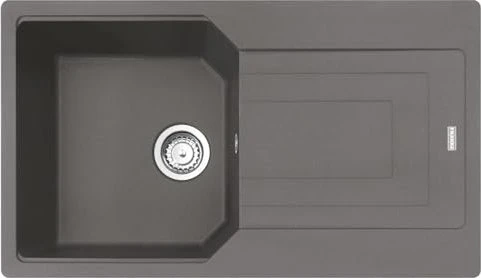 Franke Urban UBG 611-86 Einbau Becken reversibel mit Ablauffernbedienung steingrau