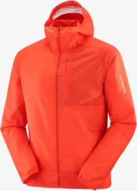 Salomon Bonatti Cross Wind Funktionsjacke cherry tomato (Herren)