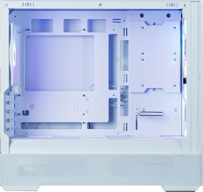 Zalman P30 Air White, weiß, Glasfenster