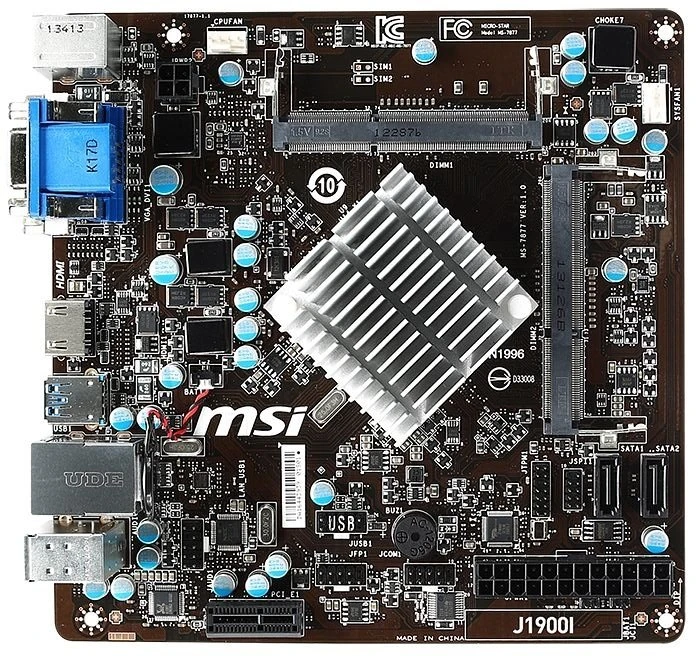 MSI J1900I