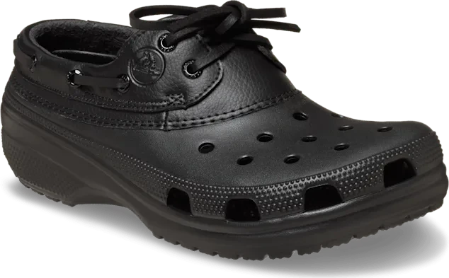 Crocs Classic Boat Shoe schwarz