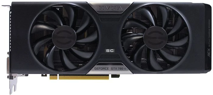 EVGA GeForce GTX 780 Ti Superclocked ACX Cooler, 3GB GDDR5, 2x DVI, HDMI, DP