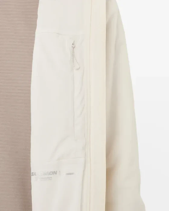 Salomon Mountain Flex Hooded Funktionsjacke whisper white (Damen)