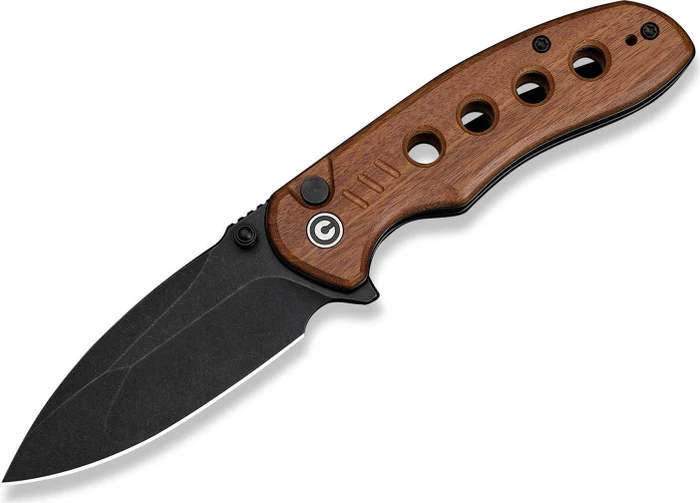 Civivi Triptych Taschenmesser guibourtia wood/black